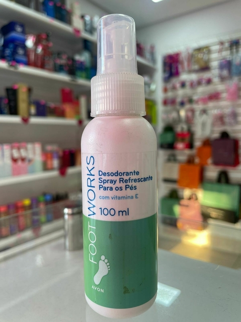 AVON FOOT WORKS DESODORANTE SPRAY PARA PÉS FOOT WORKS 100ML AVON - comprar online