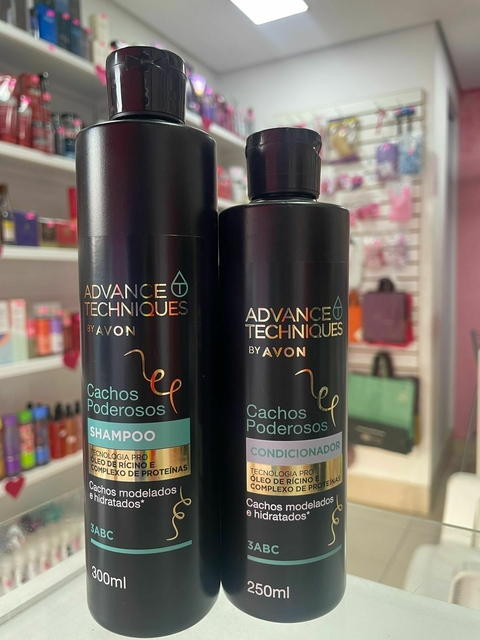 Combo Advance Techniques Shampoo + Condicionador Cachos Poderosos - comprar online