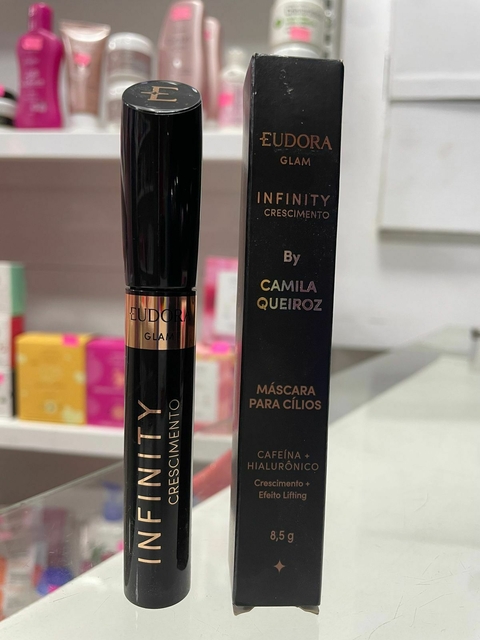 Máscara para Cílios Infinity Crescimento Eudora Glam by Camila Queiroz 8,5g