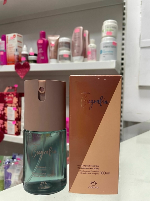Desodorante Corporal Biografia Feminino 100ml - Natura - comprar online