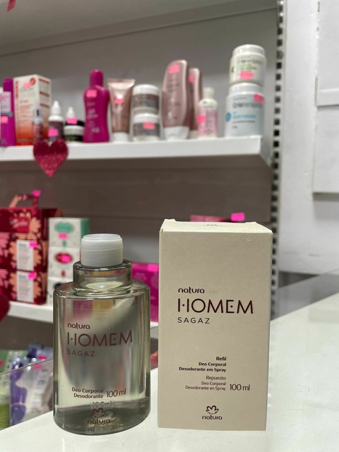 Refil Desodorante Corporal Homem Sagaz 100ml - Natura - comprar online