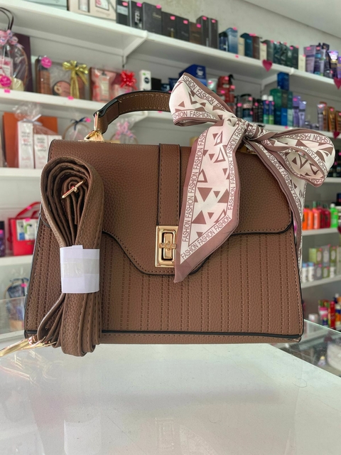 BOLSA HELENA MARROM TERRA - comprar online