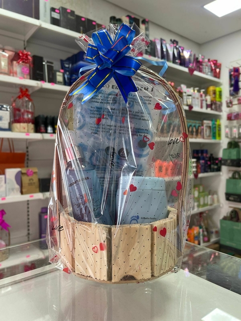 Cesta de Presente Diversos Azul - comprar online