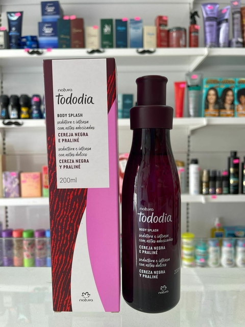 Body Splash Tododia Cereja Negra e Praliné 200 ml - comprar online