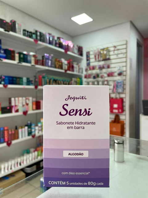 Sabonete Hidratante em Barra Sensi Algodão, 5x80g - comprar online