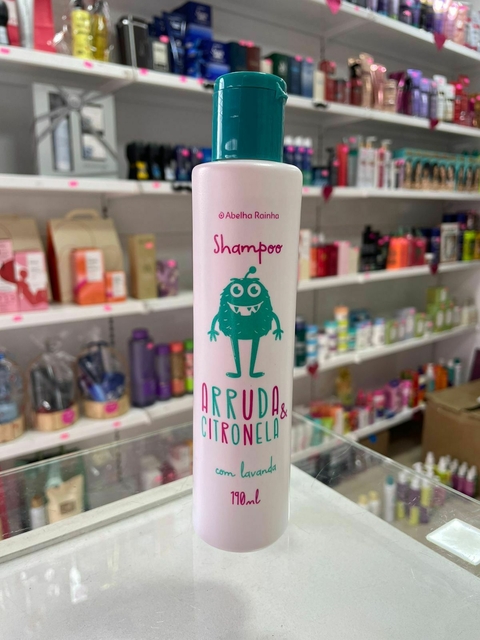 Shampoo Combate Piolhos Arruda, Citronela E Lavanda - Abelha Rainha - comprar online