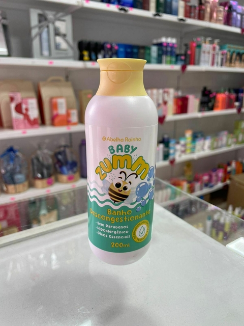 Baby Zumm Sabonete Banho Descongestionante 200ml - Abelha Rainha - comprar online