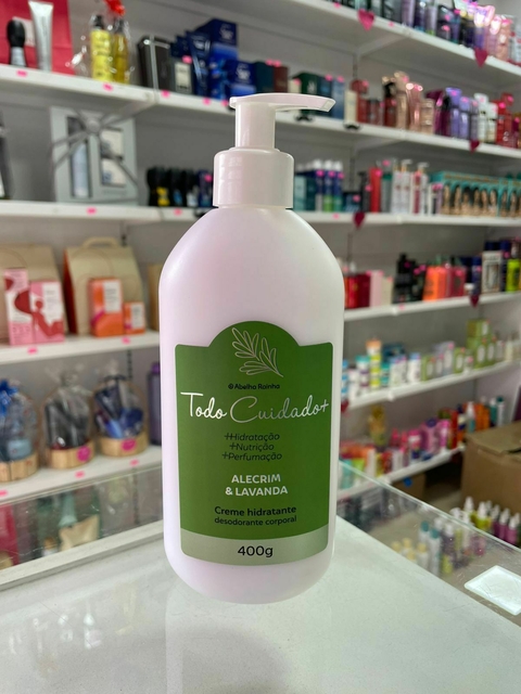 Hidratante Desodorante Corporal Alecrim & Lavanda 400g - Abelha Rainha - comprar online