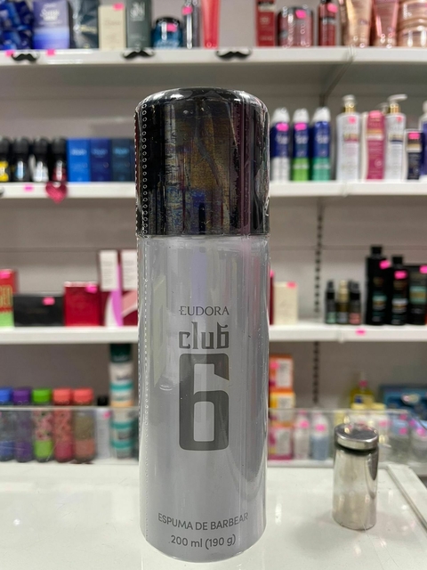 Espuma de Barbear Club 6 200ml