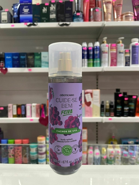 Body Splash Desodorante Colônia Cuide-se Bem Feira Cachos de Uva 200ml - comprar online