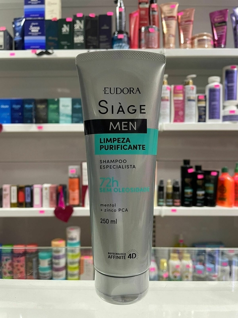 Eudora Shampoo Siàge Men Limpeza Purificante 250ml - comprar online