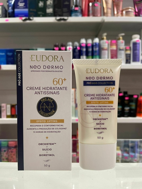 Gel Hidratante Facial Antissinais 60+Neo Dermo Pró Age Collection 50g - comprar online
