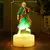 Luffy Zoro Anime Figuras LED Night Light, Lâmpada 3D, PVC Action Collection Mod na internet