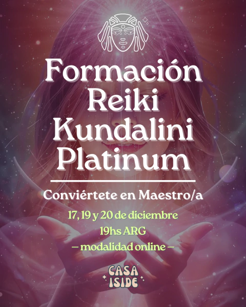 Formación Reiki Kundalini Platinum - cupos limitados - - comprar online