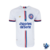 Camisa do EC Bahia modelo torcedor, predominantemente branca com detalhes em azul e vermelho, estampada com "Esportes da Sorte".