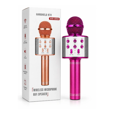 Micrófono Parlante Karaoke Bluetooth