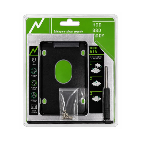 Caddy Disk Noga NG-CD12 – 12.7 mm SATA 2.5”