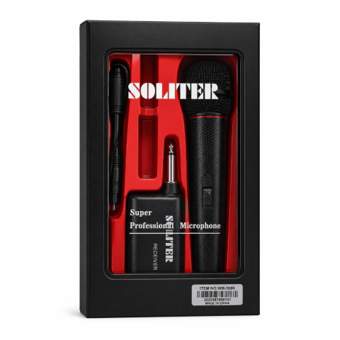 Micrófono Inalámbrico Soliter WM-308K