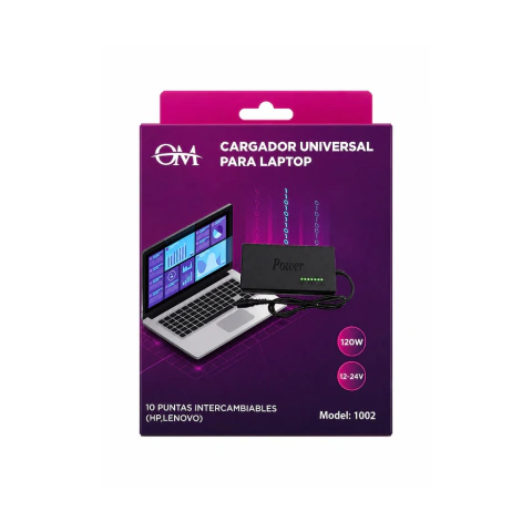 Cargador de Notebook Universal Multiples Fichas
