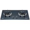 COCINA A GAS 2 HORNILLAS VIDRIO TEMPLADO