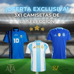 OFERTA EXCLUSIVA! 3X1 CAMISETAS DE LA SELECCION, TITULAR Y SUPLENTE + RETRO DEL 94 DE REGALO