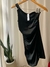 Vestido frunce microfibra corto