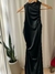 Vestido Microfibra Largo frunce