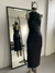 Vestido Microfibra Largo frunce - comprar online