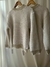 Sweater trenzado lana en internet
