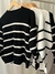 Sweater Row Rayas - Rojaijo
