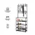 Organizador Rack Zapatero Perchero hogar 4 En 1 - Home Trendy