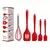 Kit de Utensílios de Cozinha: 5 Peças Cores Sortidas - Design Resistente e Moderno - comprar online