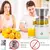 Espremedor de Laranja Elétrico Máquina de Suco de Frutas Espremedor Carregamento USB