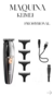 Maquina De Cortar Cabelo Profissional Kemei