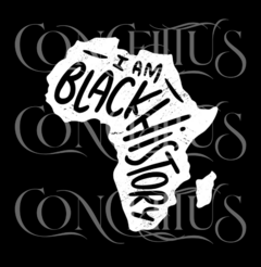 Mapa da África – I Am Black History - CONCEITTUS