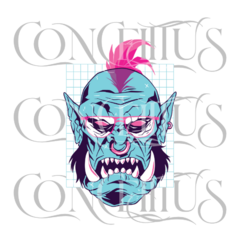 Criatura Orc Punk - CONCEITTUS