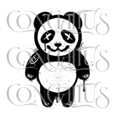 Imagem do Urso-Panda Grafite – Streetwear com Arte e Atitude