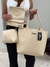 Kit 4 peças bolsa grande + carteira + bolsa transversal + necesserie na internet