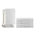 Kit 06 toalhas Bellarte Social Para Lavabo Branco