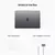 Macbook Air Retina Processador M2 8gb Ram 512ssd 2022 - Space gray - loja online