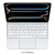 Teclado Apple Magic Keyboard Para iPad Pro 13 (m4) Inglês - Branco - loja online