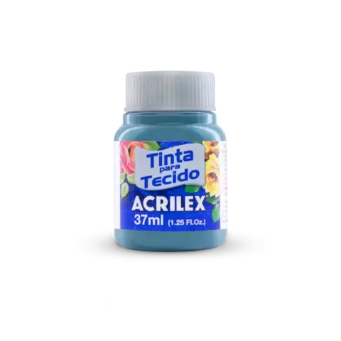 Tinta Cinza Lunar para tecido acrilex 37ml - comprar online