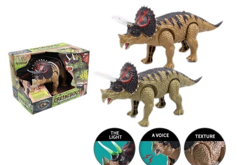 Figura de Dinosaurio Triceratops