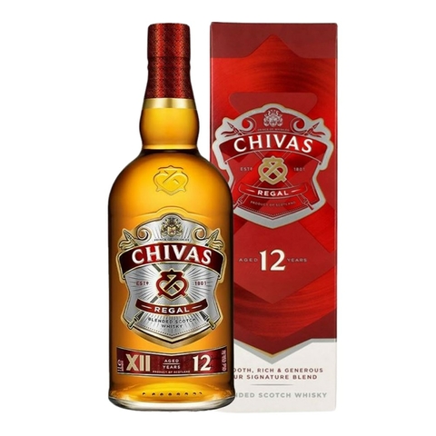WHISKY CHIVAS REGAL 12 ANOS 1 L