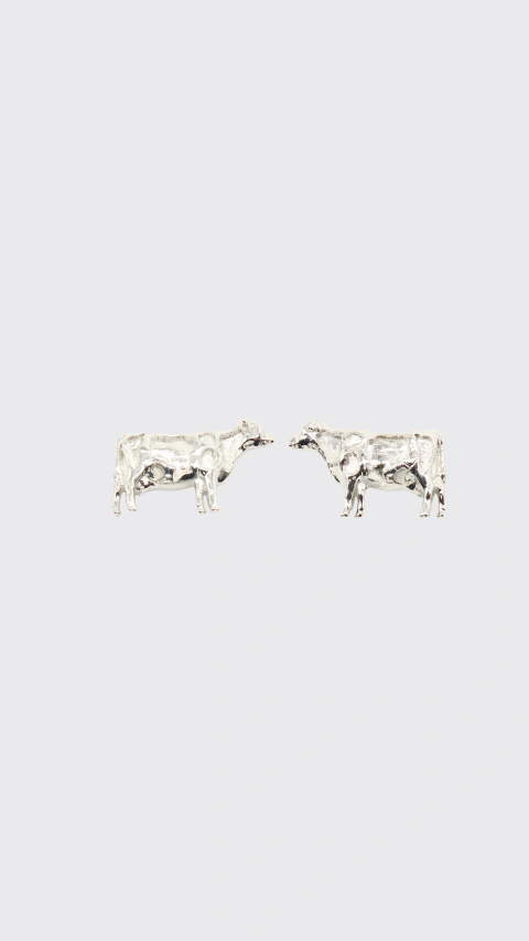 Brinco Vaca Ródio
