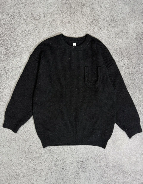 SWEATER U negro