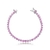 PULSEIRA RIVIERA COM CRISTAIS DE CORAÇÕES
