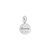 Berloque Penduricalho Círculo com 4 Zircônias Cristal com Escrito "Family" - comprar online