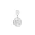 Berloque Penduricalho de Letra com Pedras de Cristais "R" - comprar online