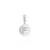 Berloque Penduricalho de Letra com Pedras de Cristais "F" - comprar online